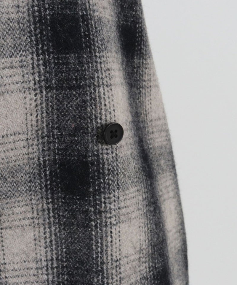 70%OFF【NOISESCAPE(ノイズスケープ)】Plaid CPO(Chief petty OFFicer 