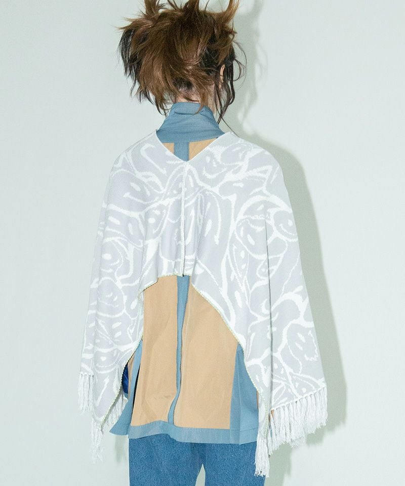80%OFF【BODYSONG.(ボディソング)】HIPPIEREVERSIBLEPONCHO ポンチョ