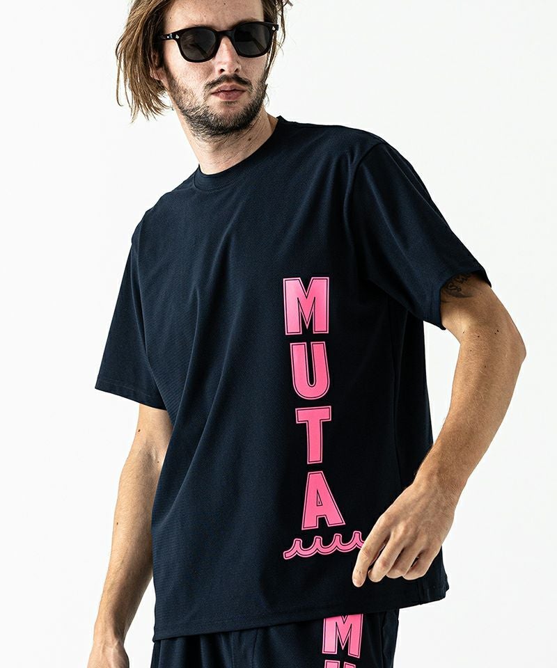 MUTA ACANTHUS カットソー ACANTHUS(アカンサス)】muta Mesh Trimming Pocket Tee Tシャツ(MA2517