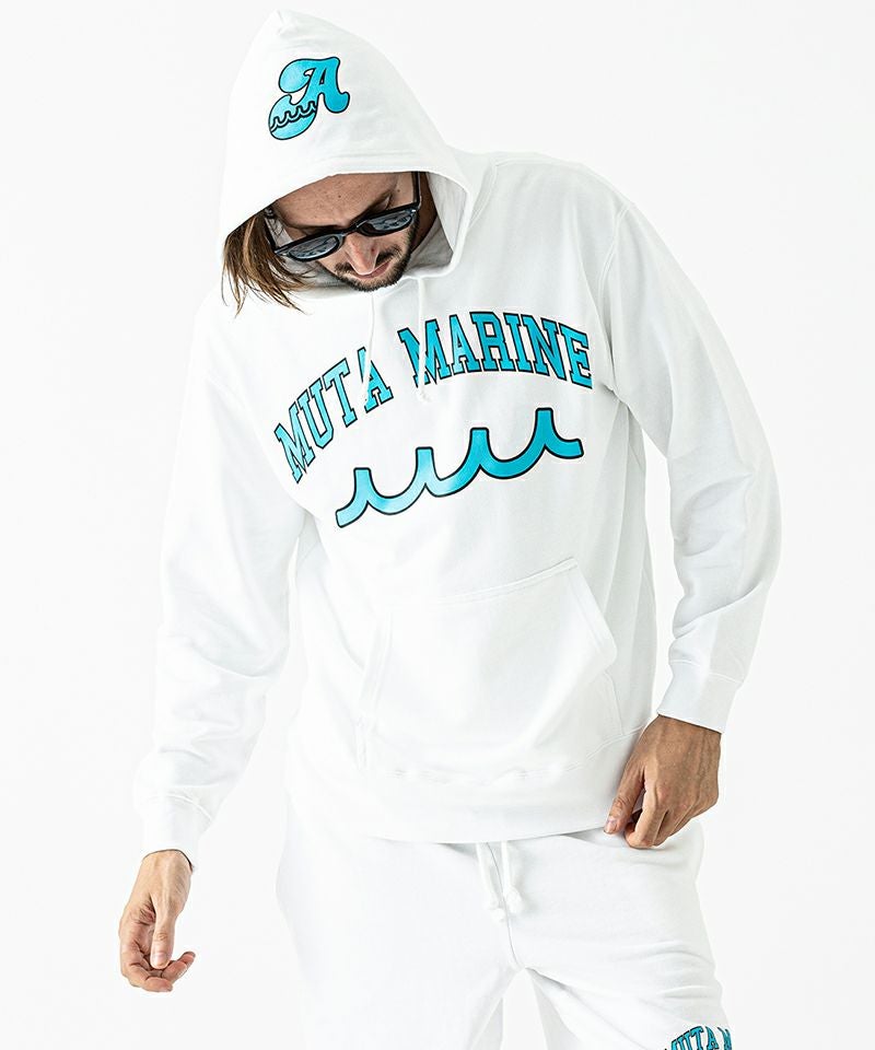 【ACANTHUS(アカンサス)】muta パーカー　XL ACANTHUS(アカンサス)】muta College Logo Hooded Sweatshirt パーカー