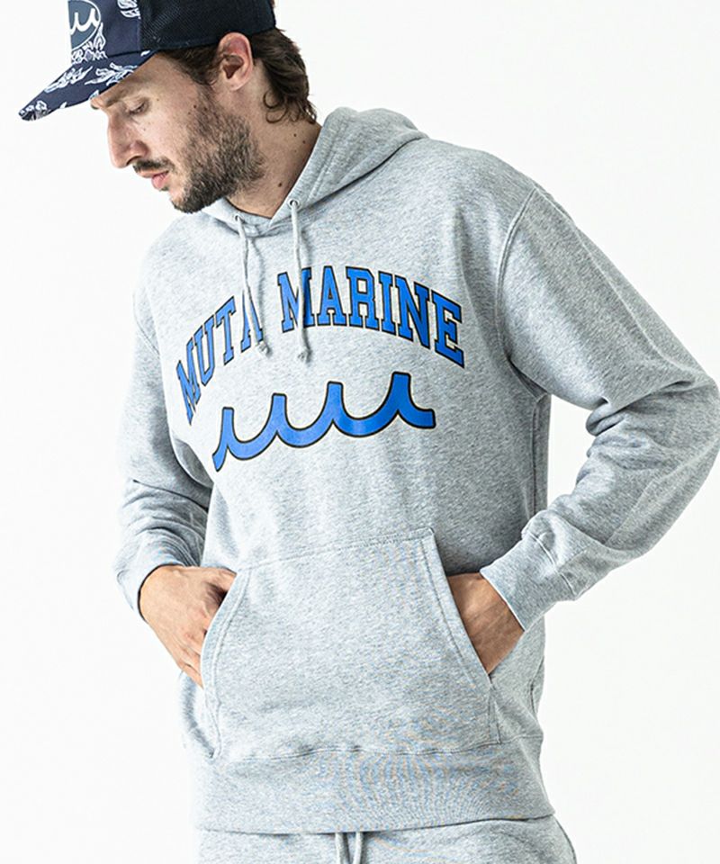ACANTHUS(アカンサス)】muta College Logo Hooded Sweatshirt パーカー