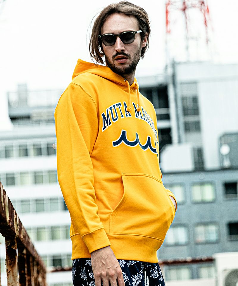 ACANTHUS(アカンサス)】muta College Logo Hooded Sweatshirt パーカー