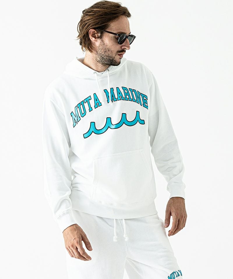 ACANTHUS(アカンサス)】muta College Logo Hooded Sweatshirt パーカー