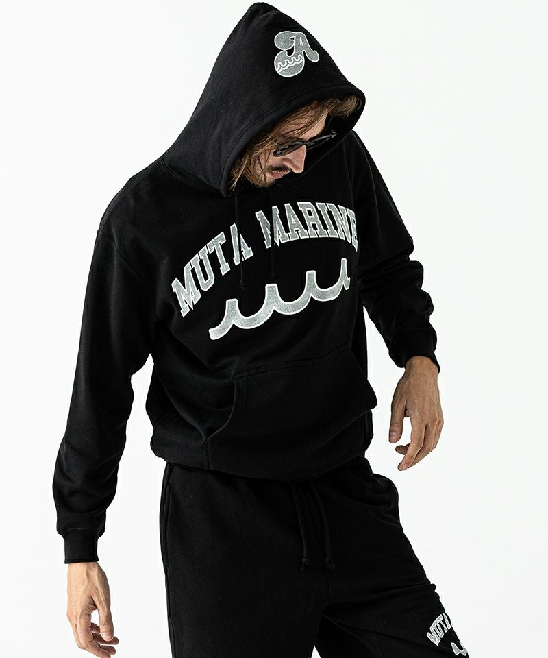 ACANTHUS(アカンサス)】muta College Logo Hooded Sweatshirt パーカー