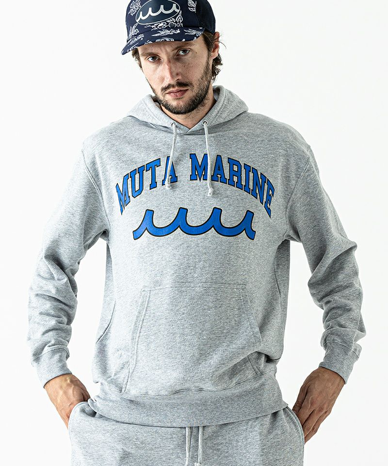 ACANTHUS(アカンサス)】muta College Logo Hooded Sweatshirt パーカー