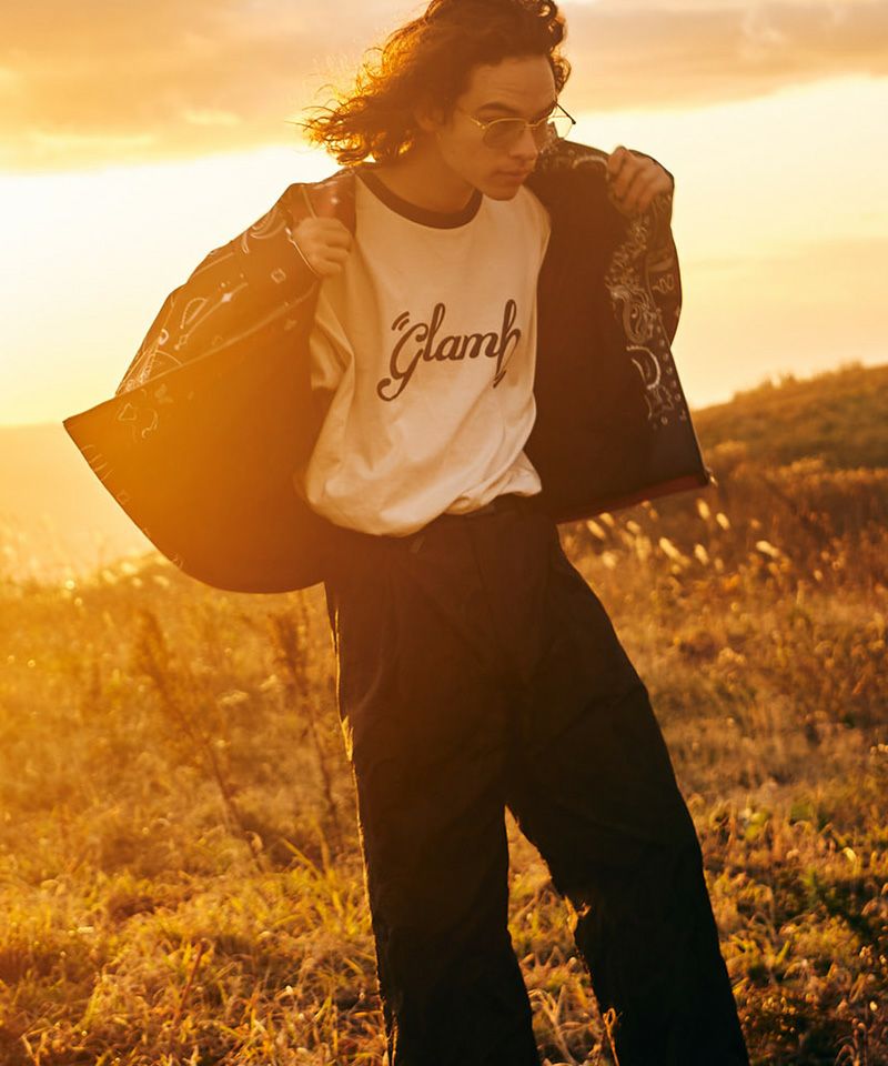 Glamb ブルゾン アウター Big Paisley Blouson 60%OFF【glamb(グラム)】Big Paisley Blouson ビッグペイズリー