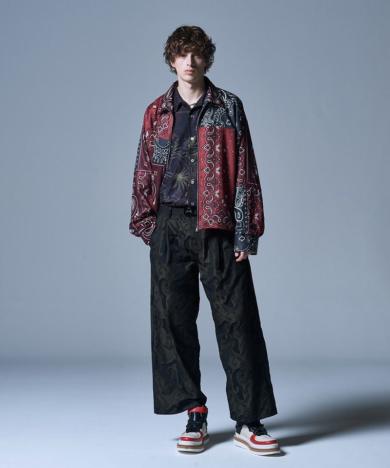 60%OFF【glamb(グラム)】Big Paisley Blouson ビッグペイズリー