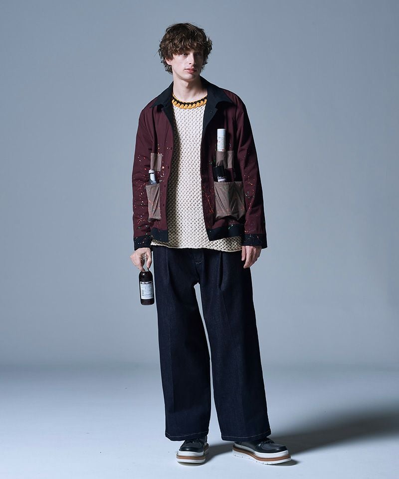 romeo gigli ストライプ　ジャケット　綿麻 ACRONYM - J91A-WS / Windstopper® PrimaLoft® Modular Jacket Gen. 1