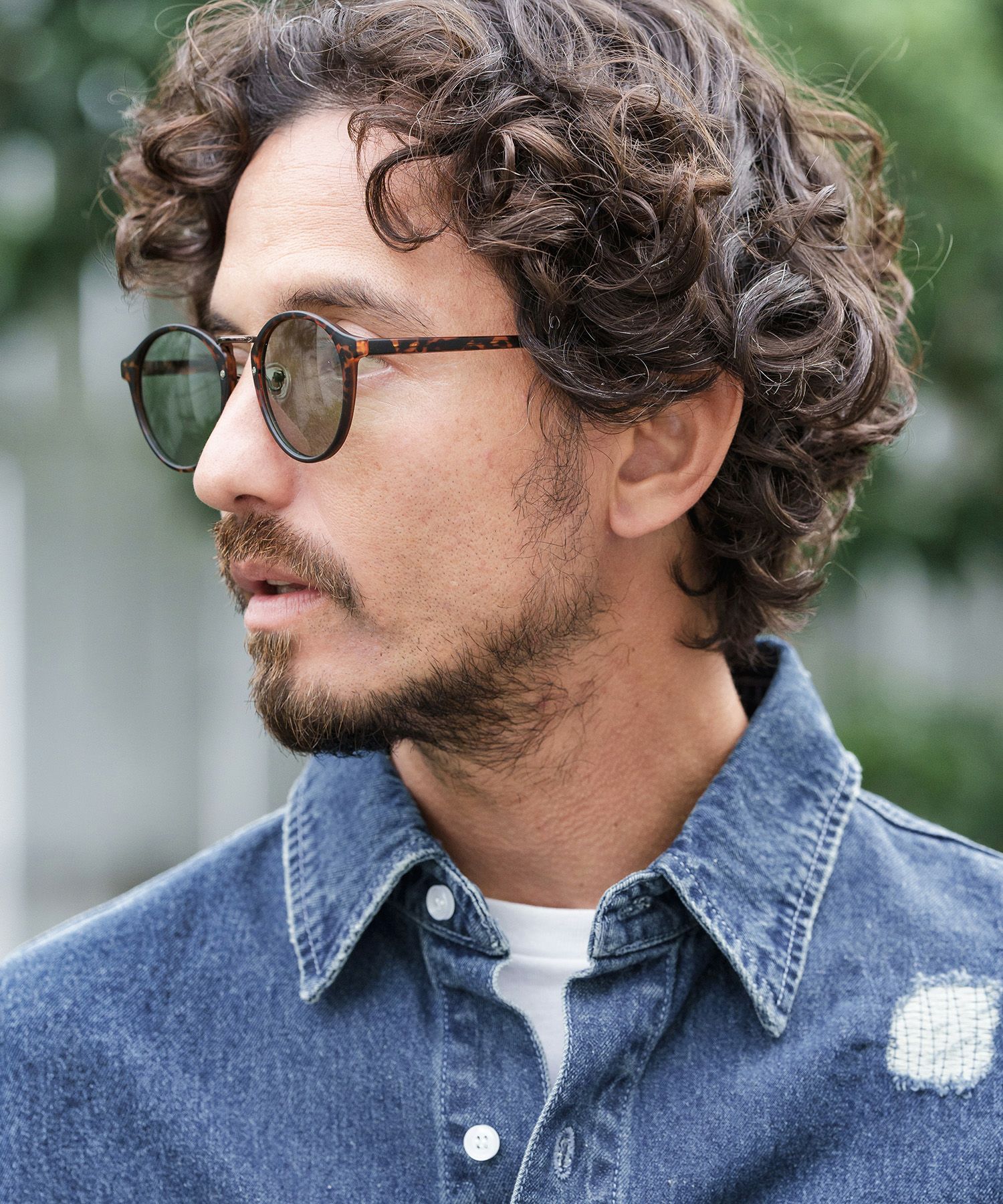 CAMBIO(カンビオ)】Sharp Boston Sunglasses サングラス(S285423cmb
