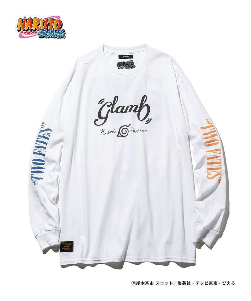 glamb(グラム)】Naruto vs Sasuke Long Sleeves T ナルトバーサス