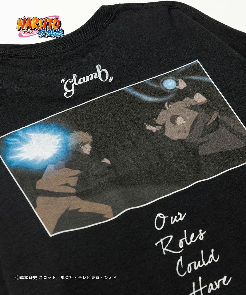 glamb(グラム)】Naruto vs Sasuke Long Sleeves T ナルトバーサス