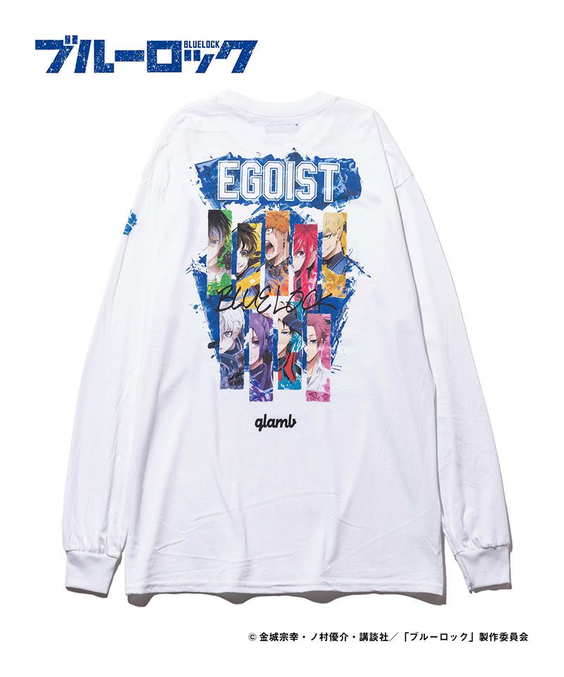 glamb(グラム)】 BLUELOCK Long Sleeves T ブルーロックロングスリーブ