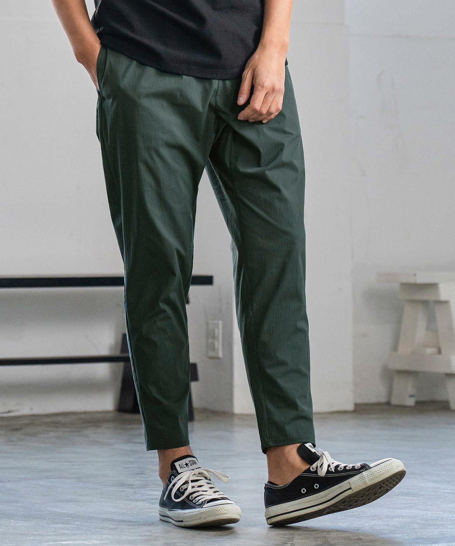 Magine(マージン)】STRETCH NYLON TAPERED PANTS テーパードパンツ(MGN