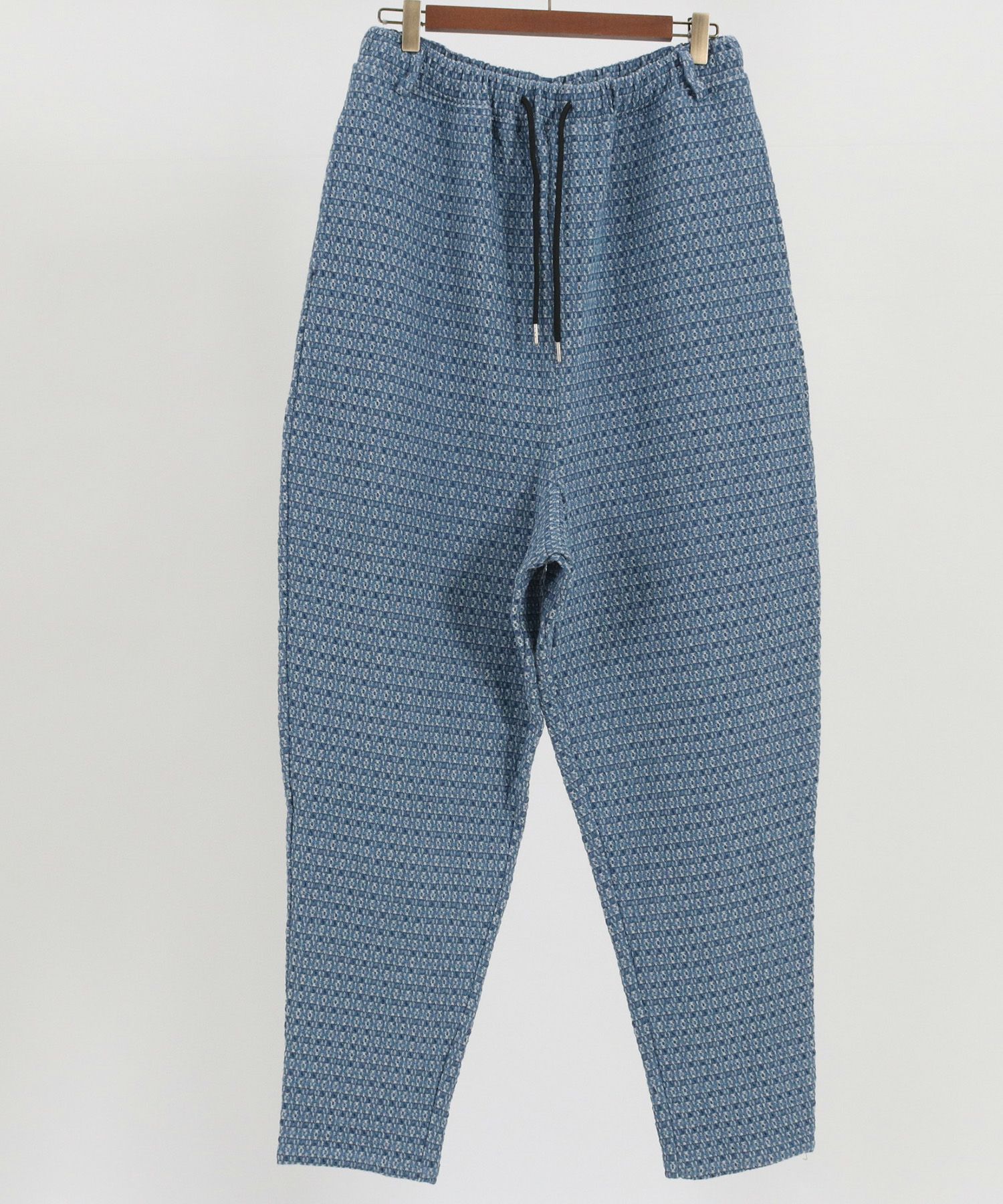 【CAMBIO】Denim Jacquard Jogger Pants /Ｓ CAMBIO(カンビオ)】Denim Jacquard Jogger Pants ジョガーパンツ