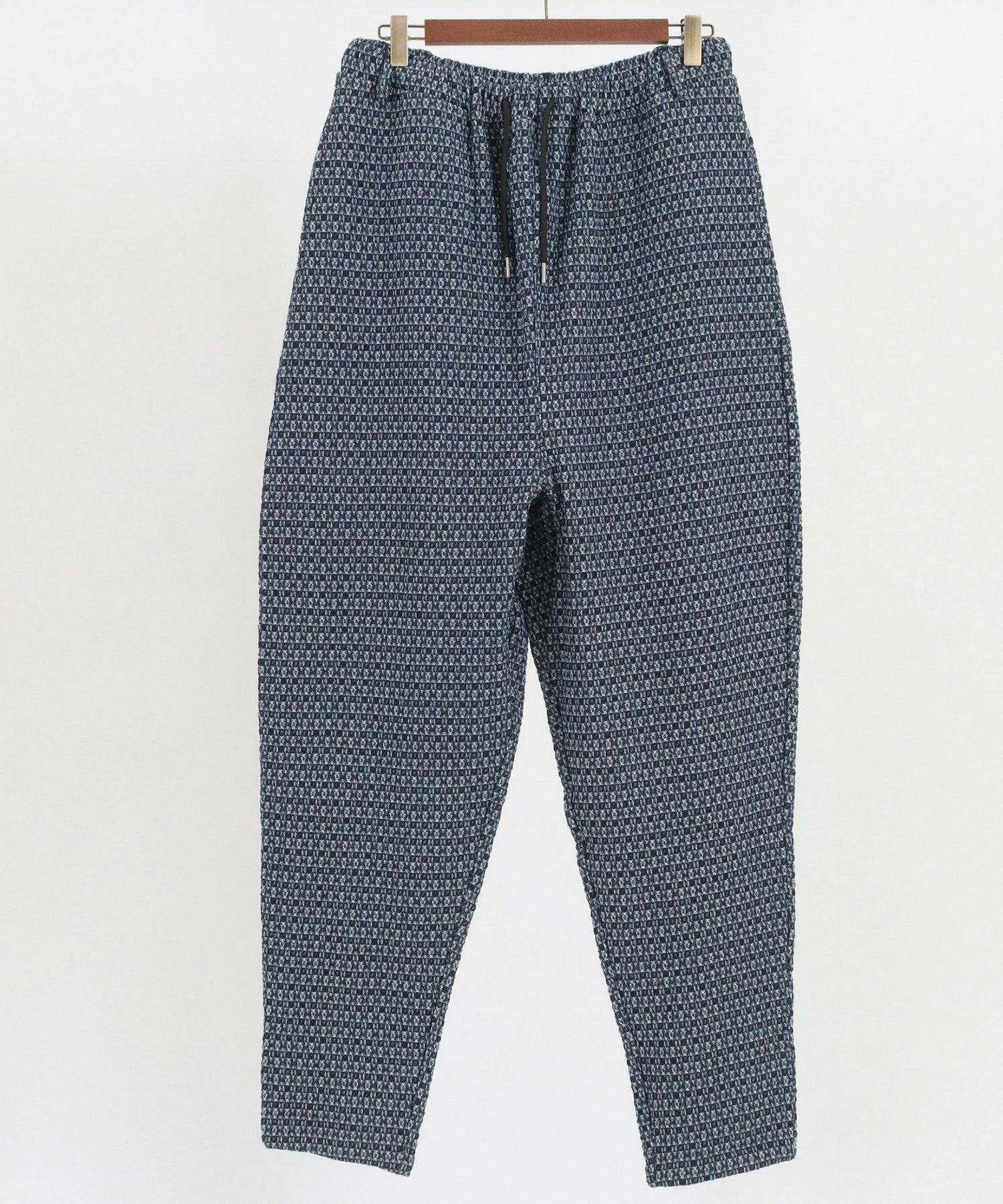 【送料込】CAMBIO デニムジャガードジョガーパンツ ネイビー メンズ CAMBIO(カンビオ)】Denim Jacquard Jogger Pants ジョガーパンツ