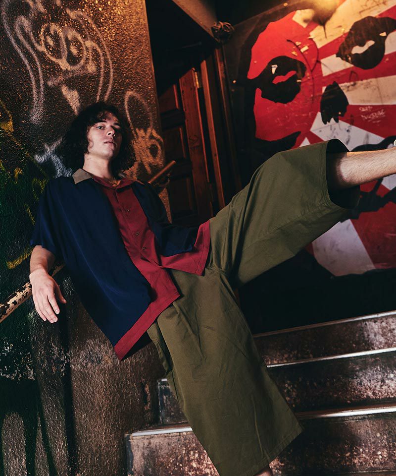 50%OFF【glamb(グラム)】Layered Bowling SH レイヤードボウリング