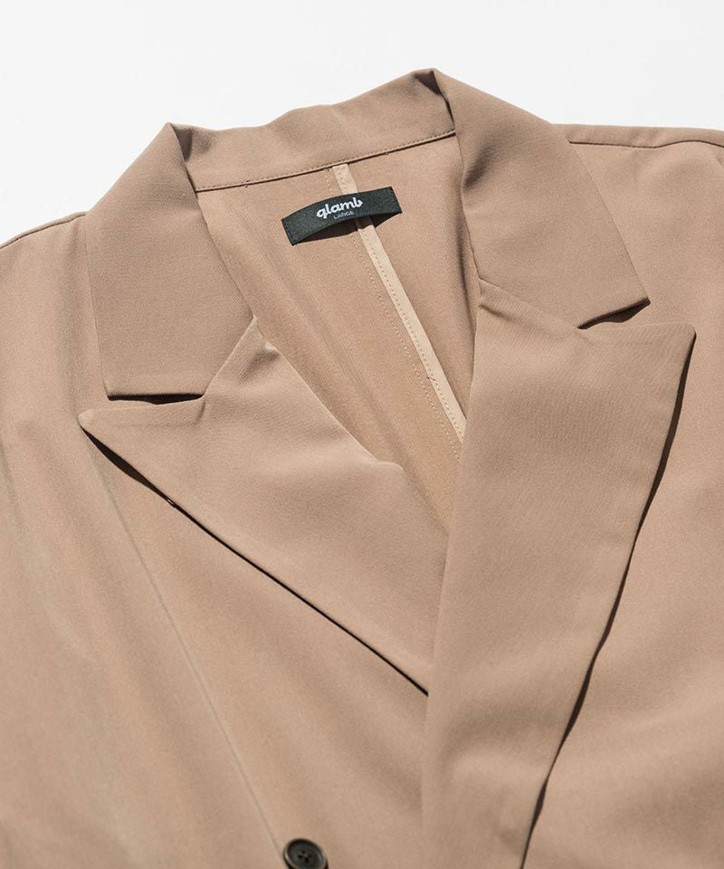 60%OFF【glamb(グラム)】Half Sleeves Double JKT ハーフスリーブ