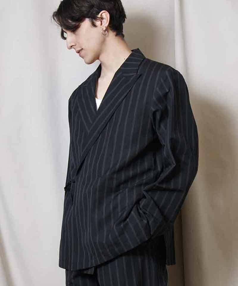 80%OFF【FACTOTUM(ファクトタム)】Linen Relaxed W Jacket ダブル