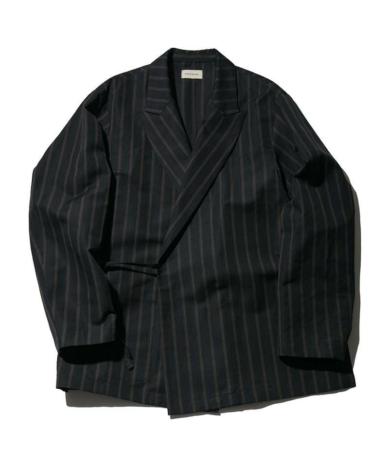 80%OFF【FACTOTUM(ファクトタム)】Linen Relaxed W Jacket ダブル