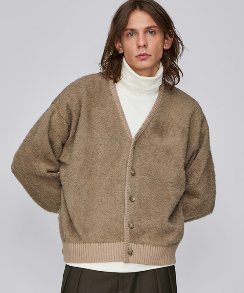 75%OFF【Iroquois (イロコイ)】C-BOUCLE BRUSH WASH CD カーディガン 