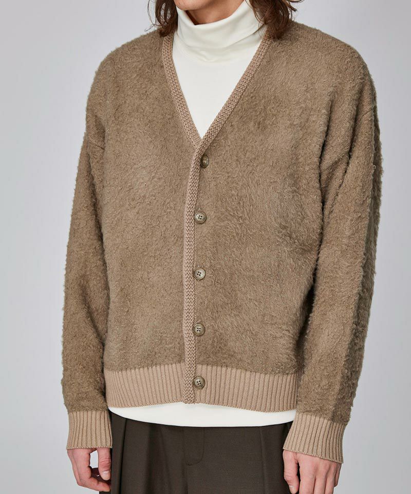 75%OFF【Iroquois (イロコイ)】C-BOUCLE BRUSH WASH CD カーディガン