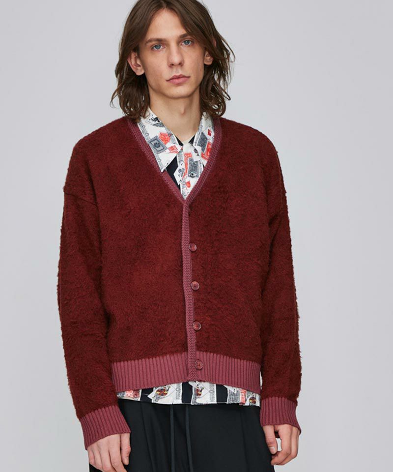 75%OFF【Iroquois (イロコイ)】C-BOUCLE BRUSH WASH CD カーディガン