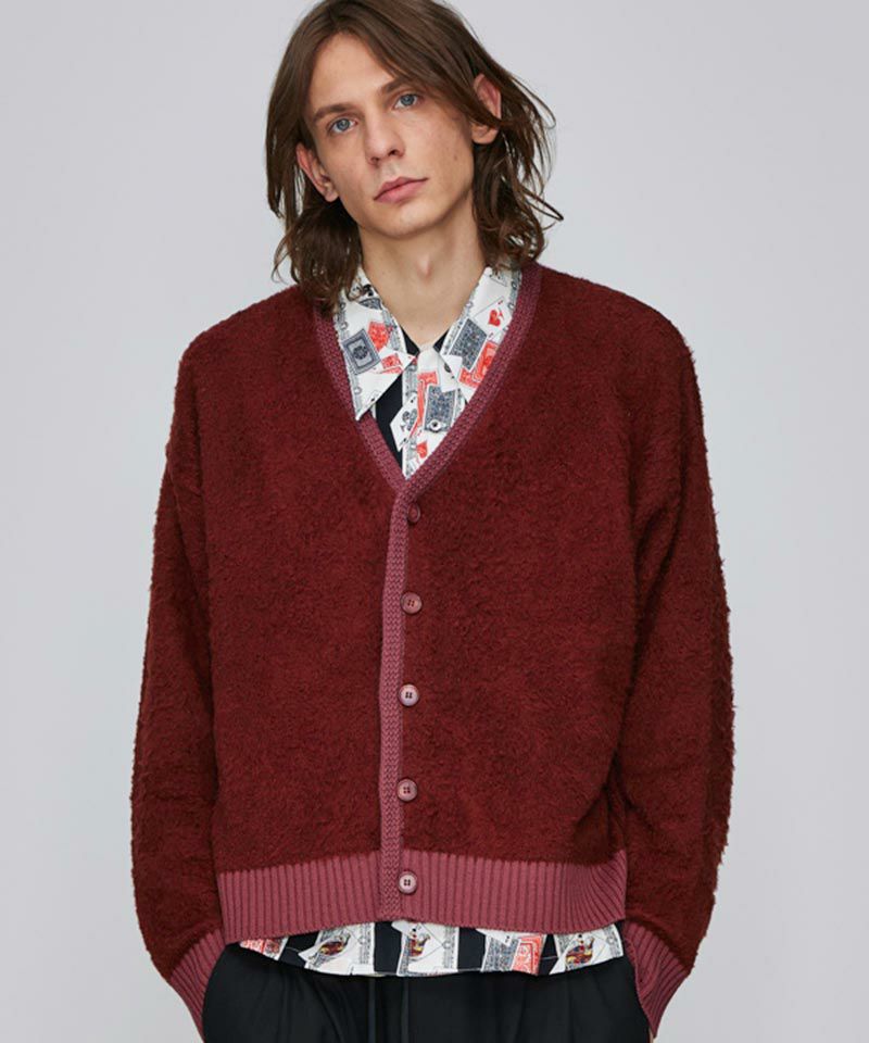 75%OFF【Iroquois (イロコイ)】C-BOUCLE BRUSH WASH CD カーディガン 