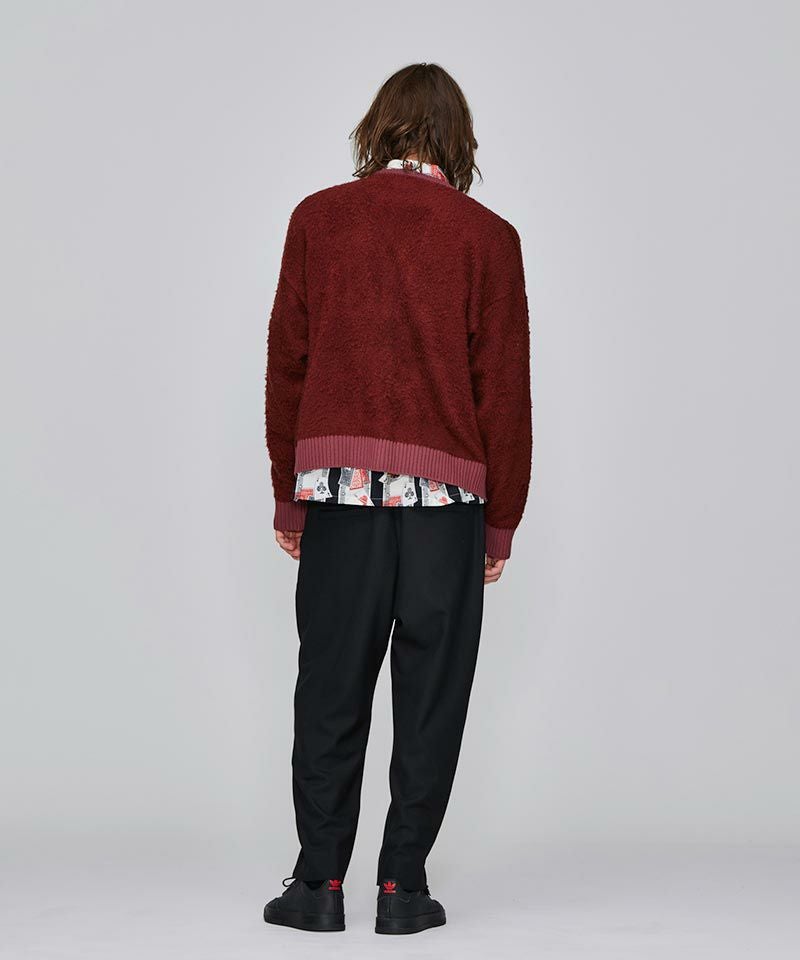 75%OFF【Iroquois (イロコイ)】C-BOUCLE BRUSH WASH CD カーディガン 