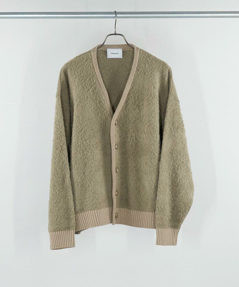 75%OFF【Iroquois (イロコイ)】C-BOUCLE BRUSH WASH CD カーディガン 