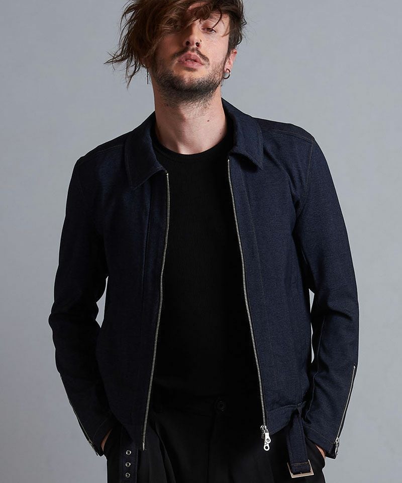 70%OFF【NO ID.(ノーアイディー)】ｼﾝｸﾞﾙﾗｲﾀﾞｰｽﾃﾞﾆﾑJKT ジャケット