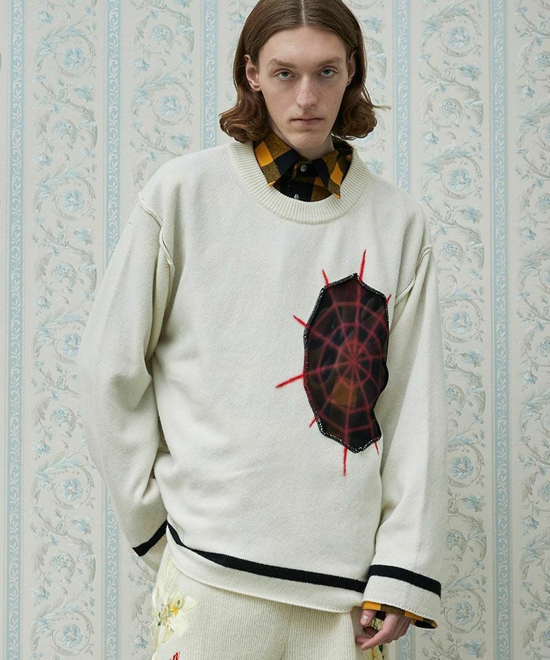 60%OFF【TENDER PERSON(テンダーパーソン)】SPIDER KNIT PULLOVER