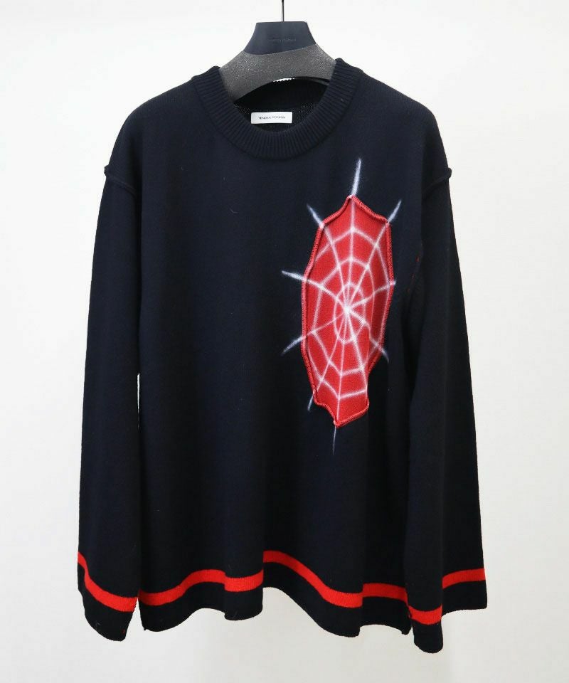 60%OFF【TENDER PERSON(テンダーパーソン)】SPIDER KNIT PULLOVER 