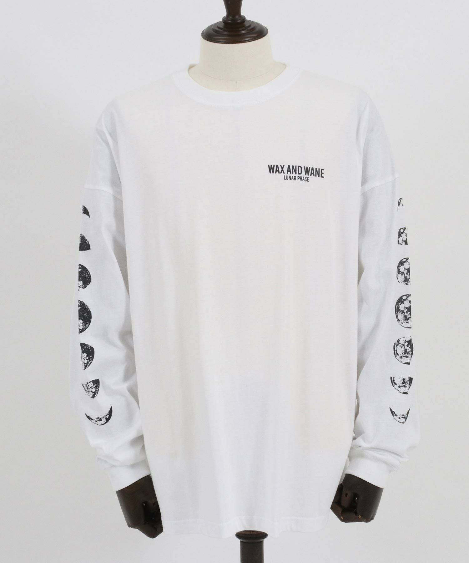 CAMBIO(カンビオ)】ビッグシルエットプリントロンT（MOON）(2301047MCB