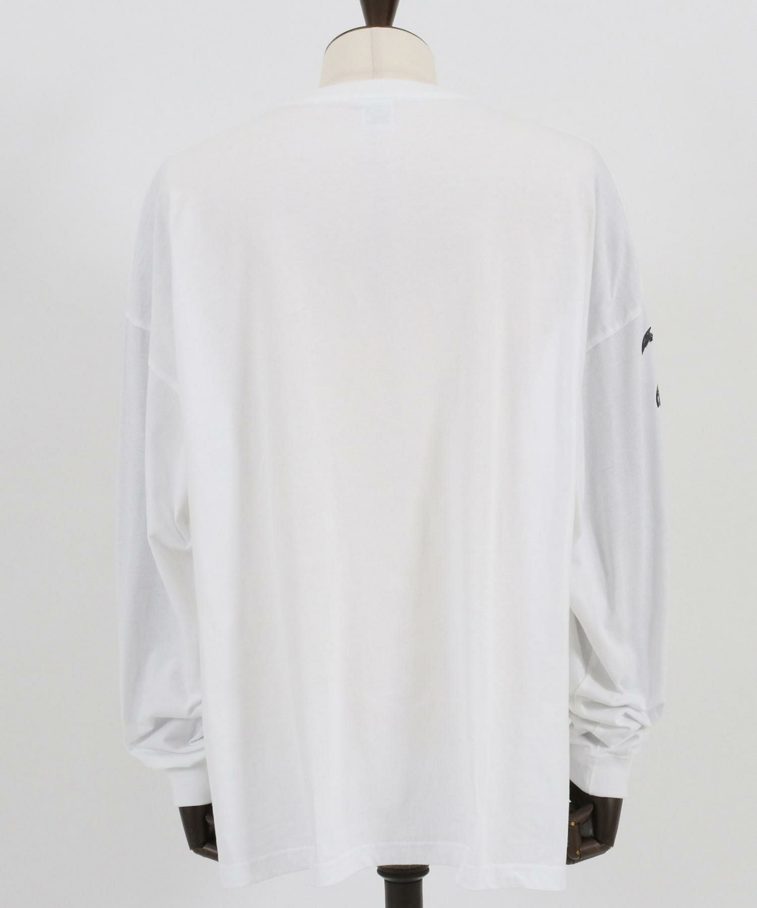 CAMBIO(カンビオ)】ビッグシルエットプリントロンT（MOON）(2301047MCB