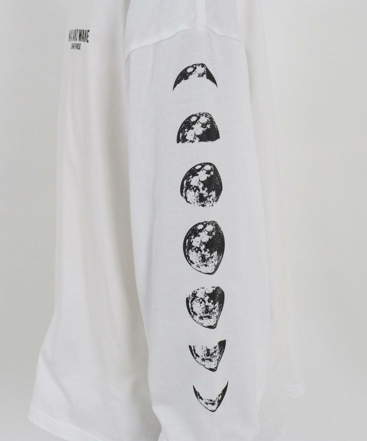 CAMBIO(カンビオ)】ビッグシルエットプリントロンT（MOON）(2301047MCB