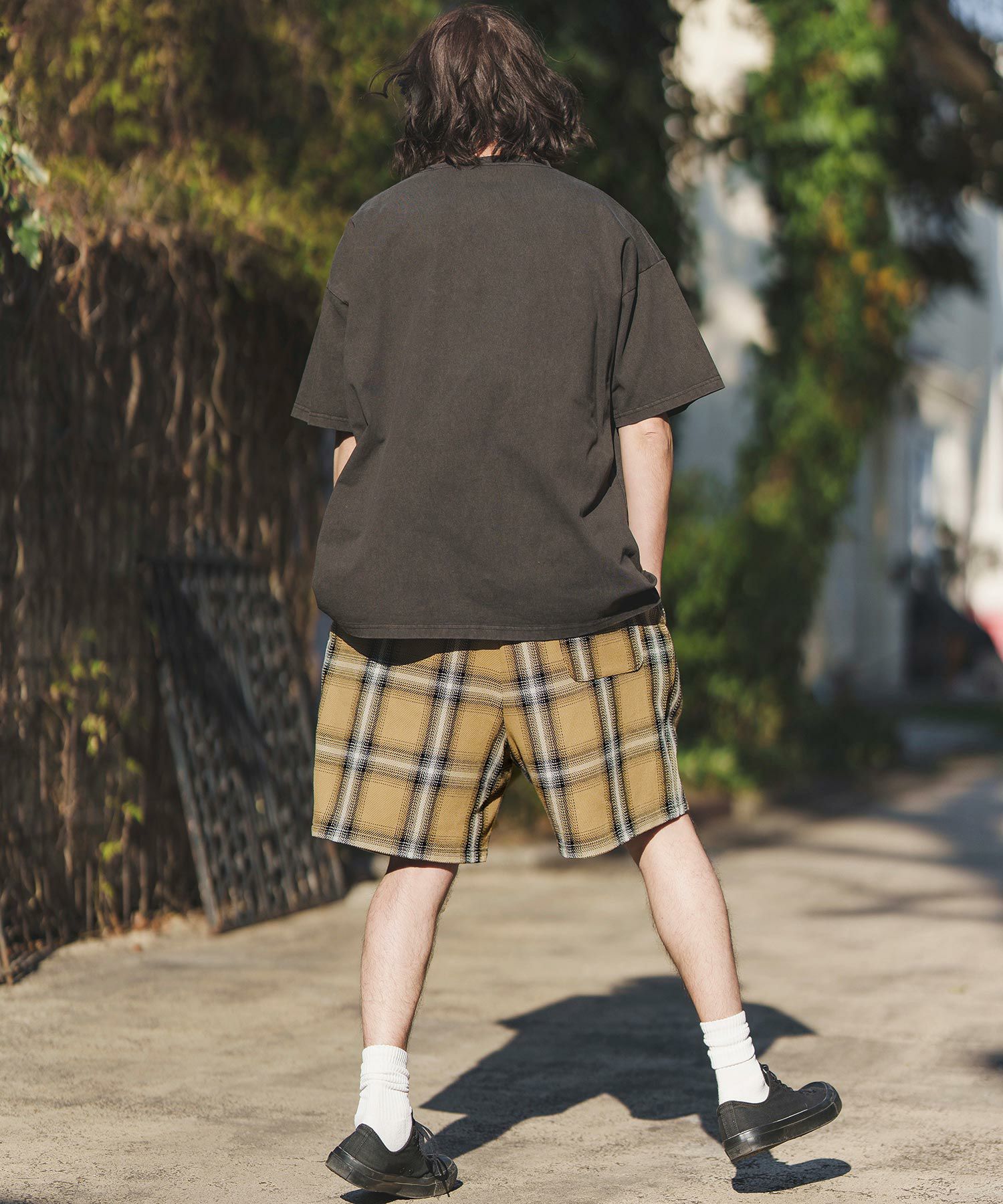 75%OFF【CAMBIO(カンビオ)】オンブレチェックショートパンツ(CAM