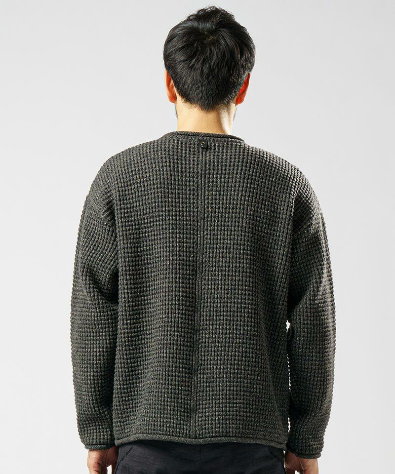 60%OFF【wjk】waffle roll crew knit ニット(6312 kw53c) | CAMBIO