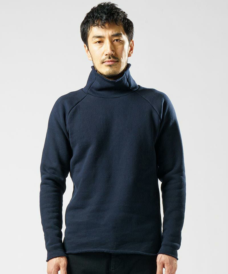 wjk】heavy weight mock neck(brushed lining) モックネックカットソー
