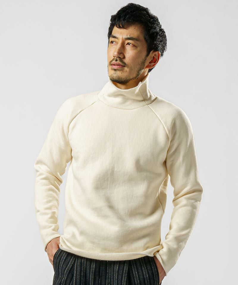 試着のみ 24AW 定価2.4万 wjk　モックネック ニット シャツ 定価2万 wjk fine wool モックネックニット M カットソーロングT
