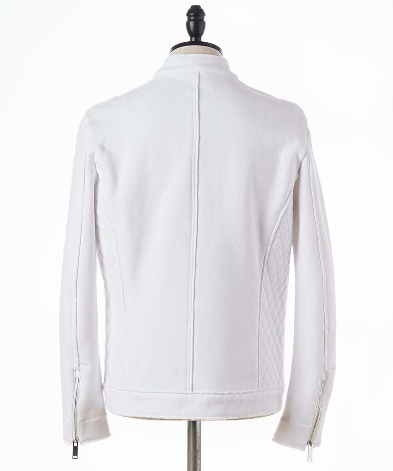 wjk SUPER URAKE RIDERS ホワイトL USED wjk】super urake riders ライダースジャケット(2051 hj17c) | CAMBIO