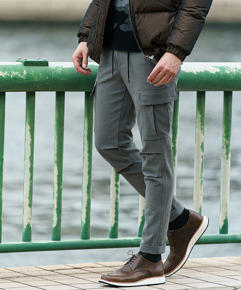 60%OFF【wjk】easy slim cargo slacks スラックスパンツ(5996 pe21c