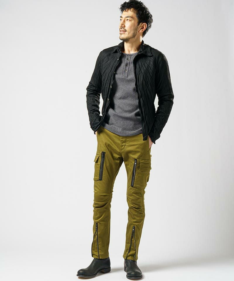 wjk】slim parachute pants カーゴパンツ(5999 cs57c) | CAMBIO カンビオ