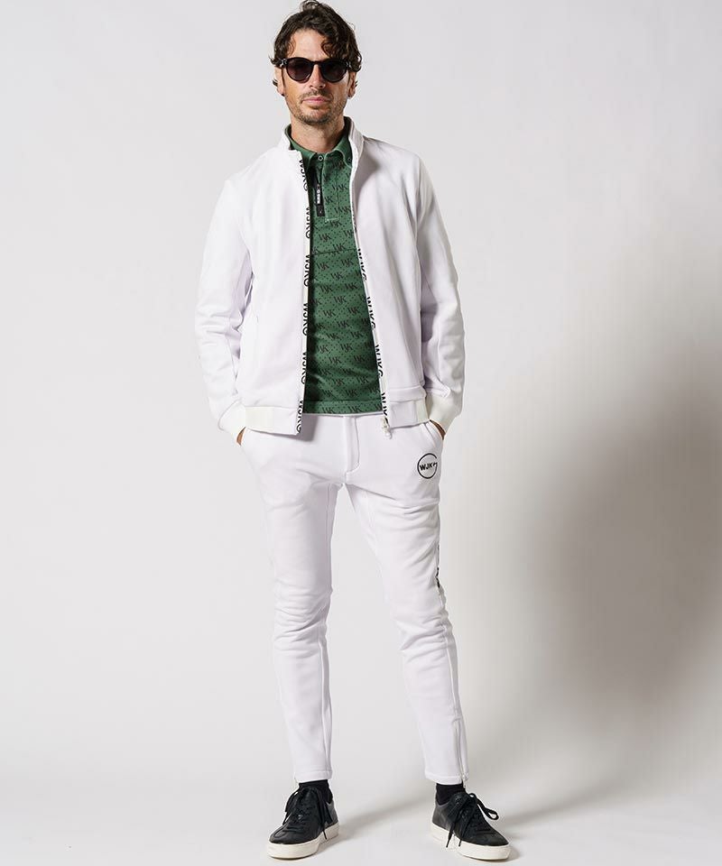 70%OFF【wjk】GOLF-WJKG-patterned long sleeve polo shirt ポロシャツ