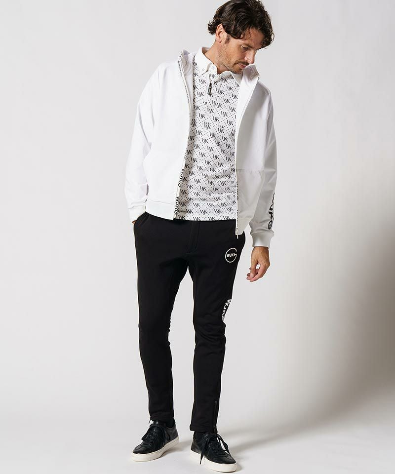 70%OFF【wjk】GOLF-WJKG-patterned long sleeve polo shirt ポロシャツ