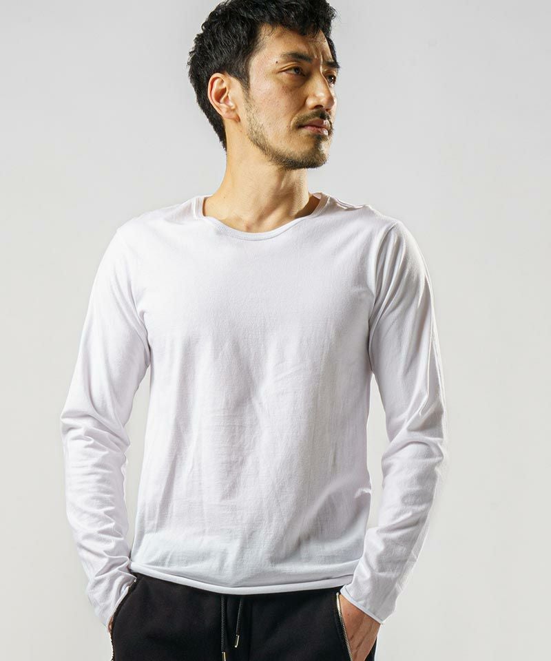 wjk】 wide cut-off crew-neck S-S Tシャツ(7327 js01d) | CAMBIO カンビオ
