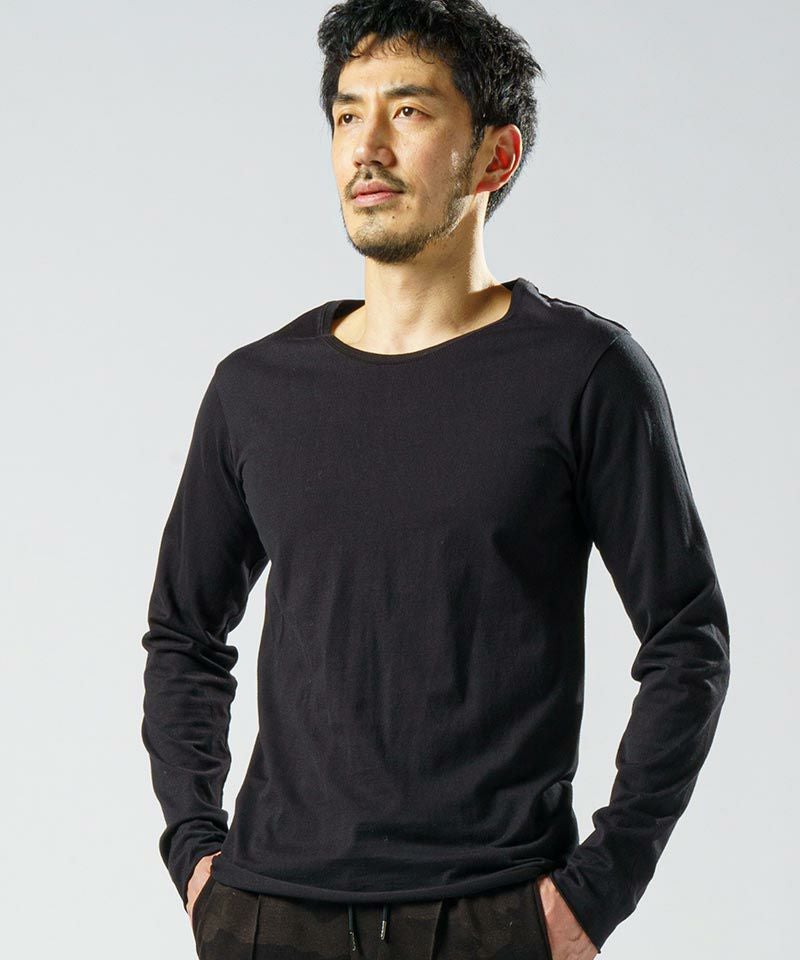 wjk】cut-off crew-neck L-S カットソー(7708 js01c) | CAMBIO カンビオ