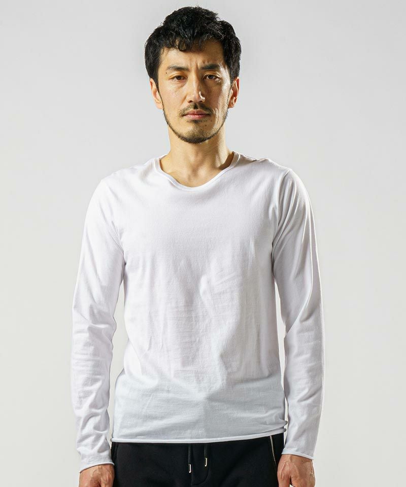 wjk】cut-off crew-neck L-S カットソー(7708 js01c) | CAMBIO カンビオ