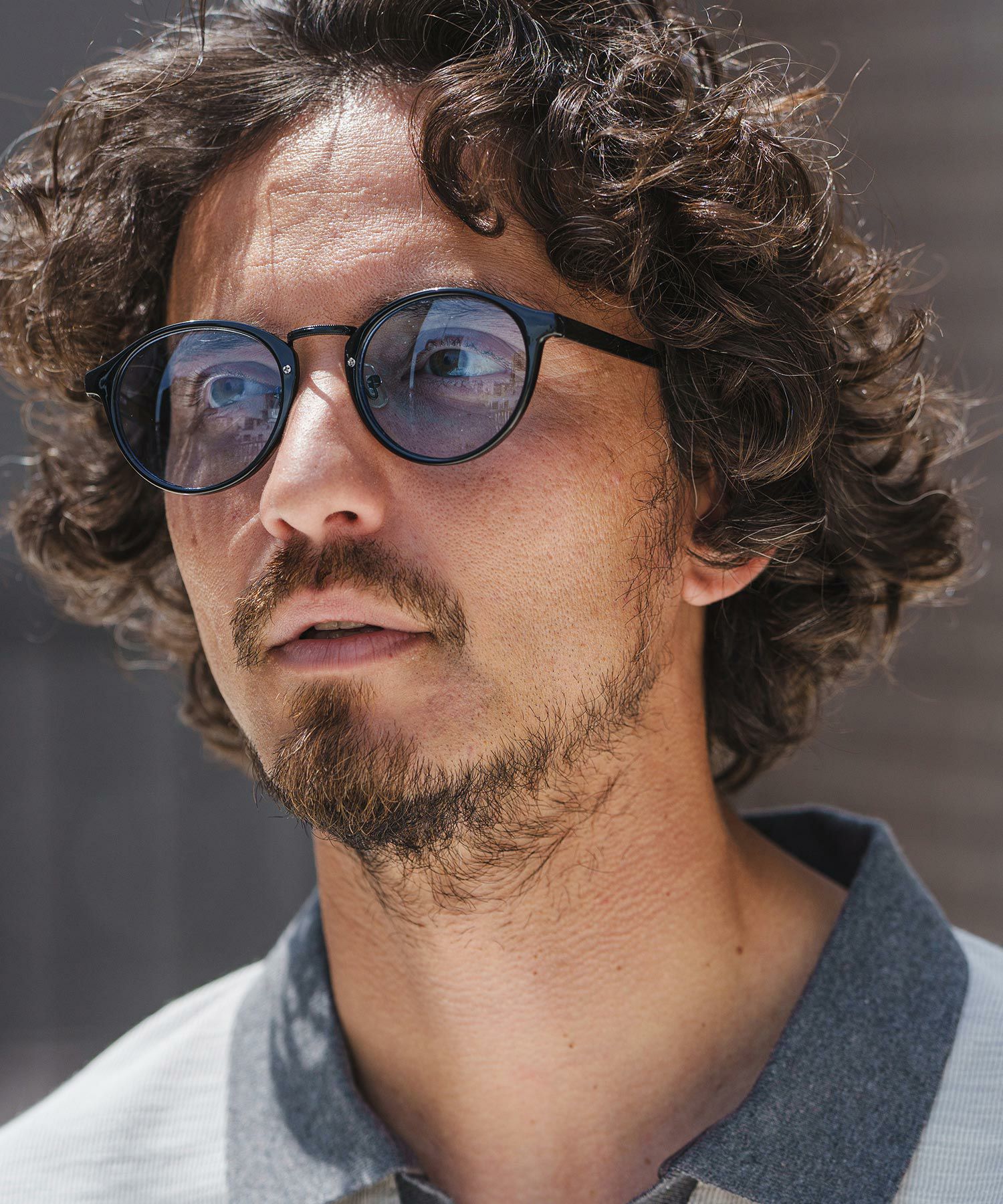 予約販売5月下旬～6月上旬入荷】【CAMBIO(カンビオ)】Thin Rim Boston