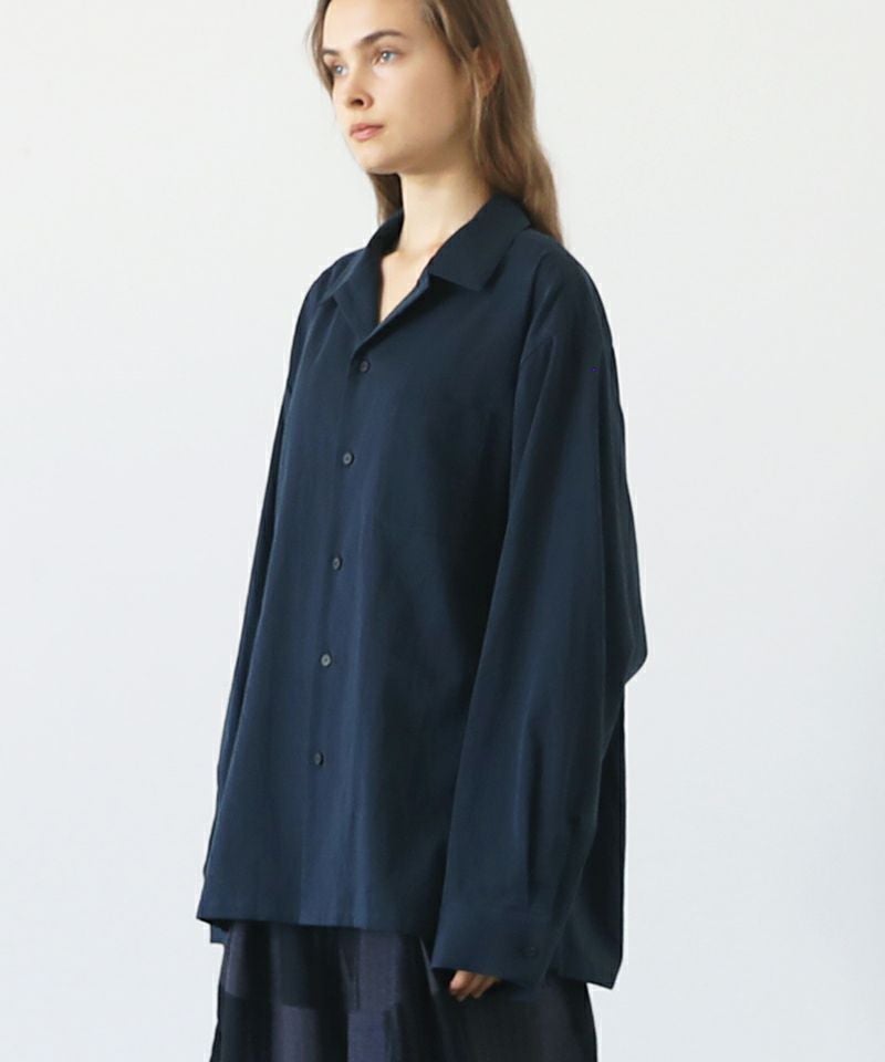 30%OFF【VU(ブウ)】open shirt シャツ(vu-a23-s04) | CAMBIO カンビオ