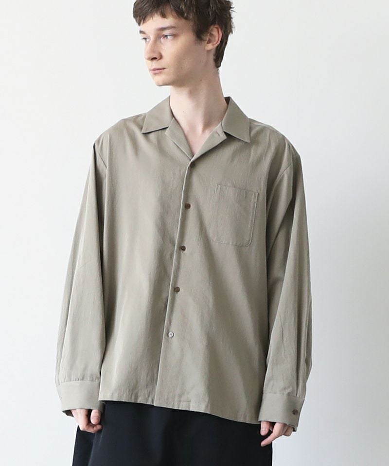 30%OFF【VU(ブウ)】open shirt シャツ(vu-a23-s04) | CAMBIO カンビオ